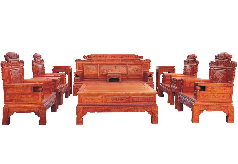 紅木沙發金玉滿堂 東陽市魯創紅木家具精品展示